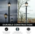 thumbnail image 6 of Design House 501817-BRZ Traditional Outdoor Lamp Post with Plastic Cross Arm, for Driveways and Porches, 80-Inch by 3-Inch, Bronze, 6 of 15