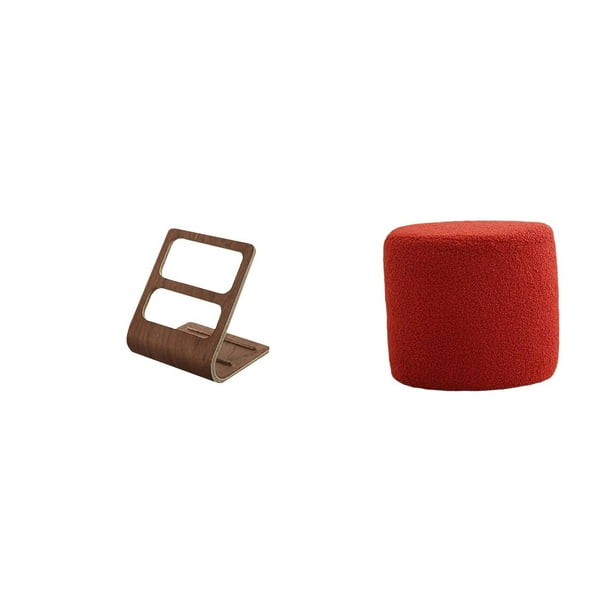 Soporte de control,Estuche de madera para guardar el mando a distancia,Escabel,Taburete pequeño,otomana,taburete de sofá,taburete de té,Taburete cúbico para los pies,ideal para dormitorio o