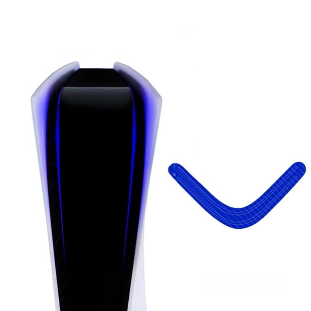 Compatible con la consola PlayStation 5. Pegatinas autoadhesivas luminosas con barra LED degradada para la consola PS5. Accesorios para consolas de videojuegos
