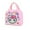 Pink, variant on chaungfeng Cute Food Bag, Insulated Lunch Pouch, Portable Thermal Container with Foil Lining for Freshness, for Travel, Outdoors, Work