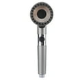 thumbnail image 2 of Bathing Shower Head, Anti Rust Comfortable Using  Baking Paint 3 Spray Mode Handheld High Pressure Shower Head ABS  for Bathroom, 2 of 8