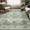 Green/Dark Green/Gray-5' X 7' (Rectangular), variant on Area Rugs 8'x10' Washable Non-slip Floral Vintage Distress Print Pattern Medallion Carpet For Living Room Bedroom Dining Dark Green Gray