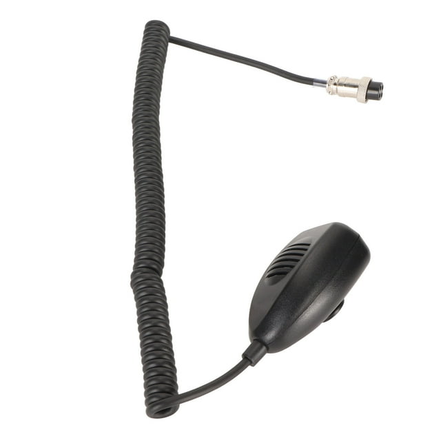Two Way Radio Handheld Speaker Mic, Professional 4 Pin Talkie Handheld Speaker Microphone Compact Portable Easy To Use Durable for 25 LTD WX for PR3175