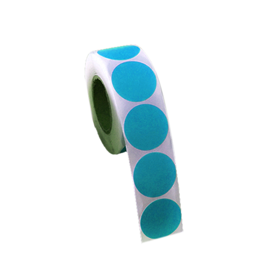 round thermal labels