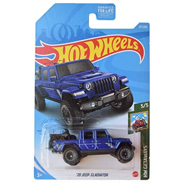 Hot Wheels Jeep Gladiator Blue 21 Hw Getaways Walmart Com Hot Wheels Jeep Gladiator Blue 21 Hw Getaways Walmart Com