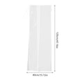 thumbnail image 2 of IBASETOY Transparent Balcony Clothes Cover Garment Rack Protector Lightweight and Easy to Install for Home Use, 2 of 7