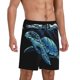thumbnail image 2 of Fotbe Ocean Turtle Pantalones Cortos de Pijama para Hombre, Ropa de Dormir, Pantalones de Pijama Cortos para Hombre-X-Large, 2 of 6