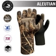 thumbnail image 2 of Glacier Outdoor Aleutian Realtree MAX-7 Unisex Adult Waterproof 2MM Fleece Lined Hunting Gloves, XL, 2 of 6