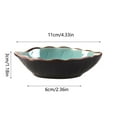 thumbnail image 3 of 1PC Ceramic Dipping Dish For Condiments Ketchup Soy Serving Plate, 3 of 4