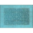 thumbnail image 1 of Ahgly Company Indoor Rectangle Oriental Light Blue Traditional Area Rugs, 5' x 8', 1 of 4