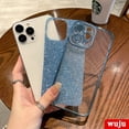 thumbnail image 3 of WUJU Luxury Plating Bling Glitter Funda De Silicona Suave Compatible Para iPhone 14 13 12 11 Pro Max X XR XS 7 8 Plus Lentejuelas Suaves A Prueba De Golpes, 3 of 4