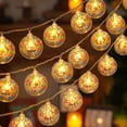 thumbnail image 4 of Christmas Lights String Santa Claus Snowman USB Garland LED Christmas Tree Decorative Light Party New Year's Decor Natal droship, 4 of 4