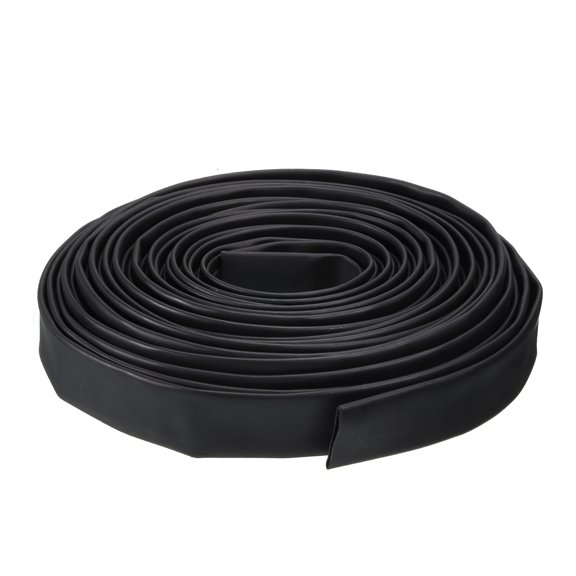 20mm Dia 50ft Heat Shrink Tubing 4:1 Dual Wall Adhesive Lined Marine Waterproof Shrink Tube Black