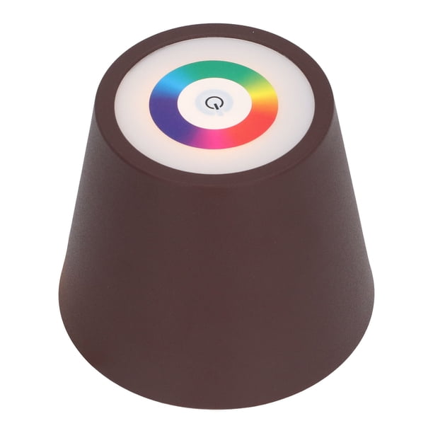 Lámpara LED para botella de video, lámpara para recargable para botella de video, 3 temperaturas de color rgb atenuaciotúa continua lámpara inalmbrica para botella