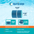 thumbnail image 3 of Hurricane HF8465-01M Elite Aseptic Pool & Spa Filter Cartridge Replacement, Blue, 3 of 7