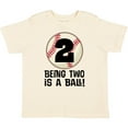 thumbnail image 3 of Inktastic 2nd Birthday Baseball 2 Year Old Boy Boys or Girls Toddler T-Shirt, 3 of 5