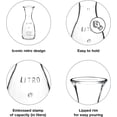 thumbnail image 3 of Bormioli Rocco Misura PZ Carafe - 33.75 oz (1 Liter), 3 of 4