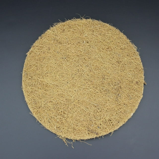 Fiudx Esterilla de Paja Marrón, Transpirable y Cómoda, Apta para Nido de Palomas, Lecho Multiusos para Animales Pequeños, Secado Rápido, Tamaño 21,5 X 1 Cm
