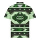 thumbnail image 4 of Camisas de Manga Larga para Hombres Impresos Girar Hacia Abajo Botones de Cuello Lateral Dividido, Casual Blusa de Manga Corta, 4 of 5