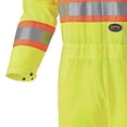 thumbnail image 3 of Pioneer Coverall - Hi-Viz - Traffic Safety - Color:  Hi-Viz Yellow/Green  - Size: 5XL, 3 of 6