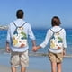 thumbnail image 5 of Fotbe Dinosaur Bolsa Mochila con Cordón Estampada, Bolsa de Gimnasio Deportiva, Bolsa Cinch, Bolsa con Cordón para Hombres y Mujeres-Medium, 5 of 6