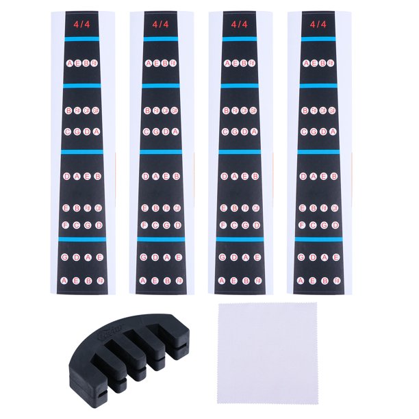 Etereauty Violin Fingerboard Finger Chart Guide Guide Size Fretboard