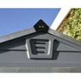 thumbnail image 3 of Palram - Canopia SkyLight 6' x 8' Polycarbonate/Aluminum Storage Shed - Gray, 3 of 7