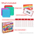 thumbnail image 2 of The Fidget Game Kids Sight Phonics CVC Multisensory Game for Preschoolers, 2 of 6