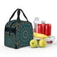thumbnail image 5 of Easygdp Mandala Bolsa Térmica Premium - Tela Oxford Impermeable, Gran Capacidad, Bolsillo Frontal, Unisex para Trabajo, Escuela, Actividades al Aire Libre y Picnics, 5 of 8