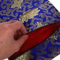 thumbnail image 3 of Baweave Chinese Style Zipper Bag Multi-purpose Small Books Notebooks Bibble Storage Bag Stationery Pouch, 3 of 11