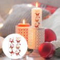 thumbnail image 2 of Puntoco Pegatinas De Velas Navideñas, Pegatinas De Agua De Arcilla Ultraligeras, Ws-K110, Decoración Del Hogar, 2 of 2