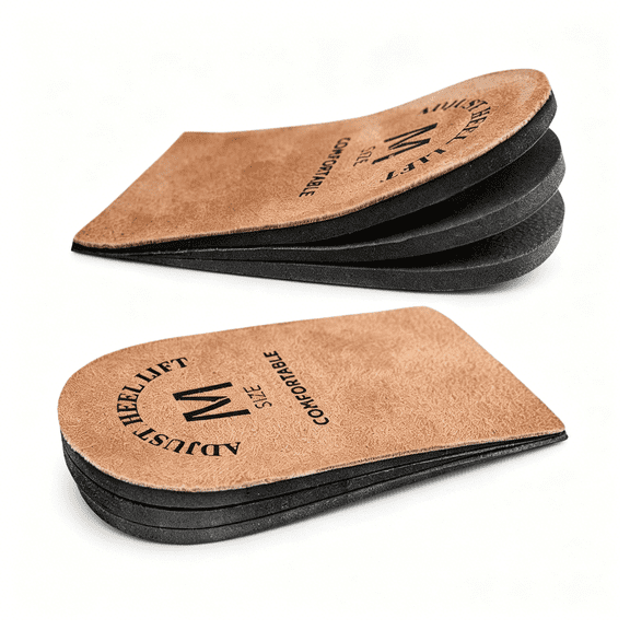 XIRQI Heel Lifts for Women- Shoe Lifts for Women - Heel Pads and Heel Inserts for Heel Pain Relief - Adjustable Heel Lift - Pack of 2(S)