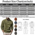 thumbnail image 3 of Mens Sweatshirt Adult 1/4 Zip Sweatshirt Men's Fashion Hoodies & Sweatshirts Men's sweatshirts, 3 of 4
