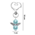 thumbnail image 5 of 20 Pieces Angel Design Keychain Favors Set Include Angel Pearl, 5 of 5
