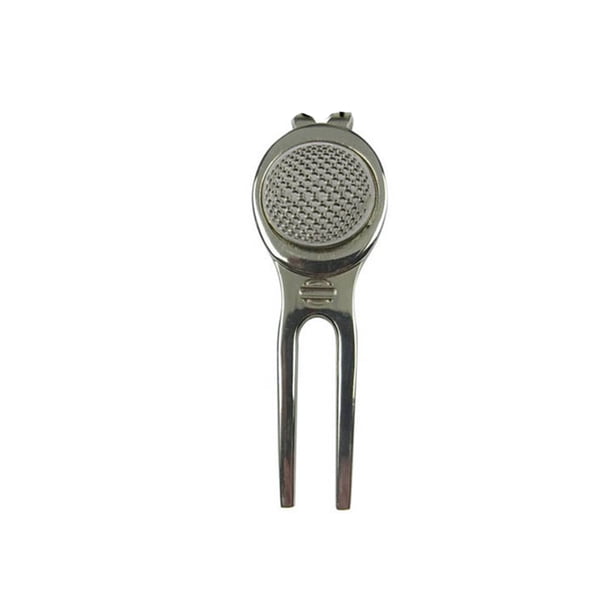 Yuarrent Golf Pitchfork Mini reutilizable Putting Green Tool Ball Maker Remover Ayudas de entrenamiento Reparación Accesorios deportivos Golf
