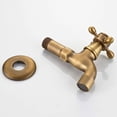 thumbnail image 3 of Antique Washing Machine Tap Water Bibcock Mop Pool Faucet Brass B, 3 of 8