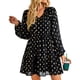 thumbnail image 3 of Vestido Con Cuello En V, Vestido De Moda Transpirable Y Cómodo Para Mujer Elegante Para La Oficina Para Viajar Para Mujer, 3 of 7