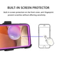 thumbnail image 4 of SOATUTO for Samsung A32 5G Case Full-Body Protective Built-in Screen Protector Kicksand Belt Clip Heavy Duty Dustproof Shockproof Anti-Scratch Armor Cover Samsung Galaxy A32 5G 4G - Purple, 4 of 7
