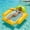 Pineapple, variant on Inflatable Hammock Pool Floating Chair, Inflatable Pool Hammock Float with Cooling Mesh Seat, Inflatable Pool Floats Portable Foldable Water Chair