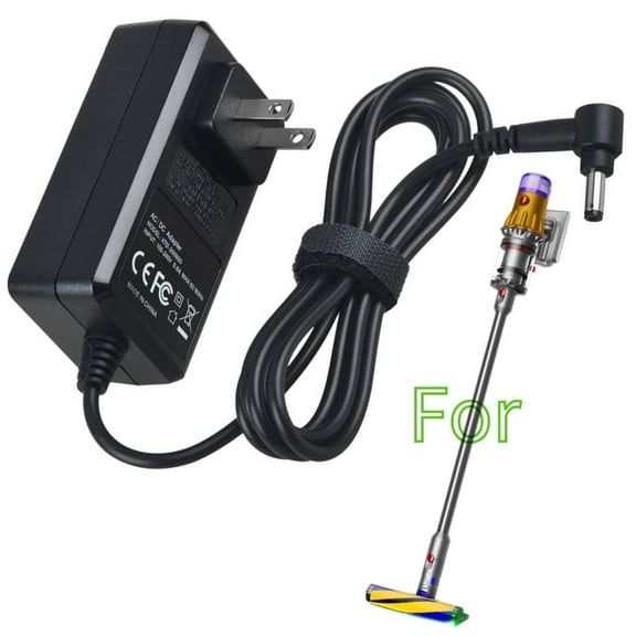K-MAINS 30.45V Power Adapter Charger Comaptible With Dyson V10 V11 V12 V15 SV12 SV14 SV15