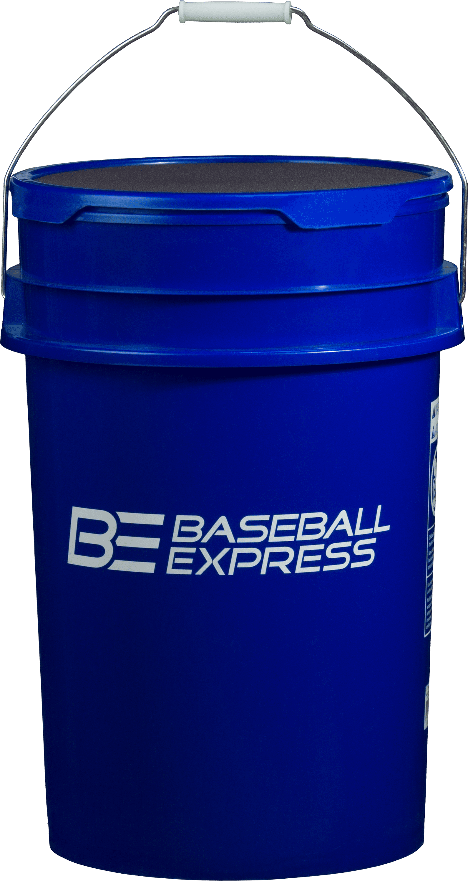 Baseball Express Empty Ball Bucket with Padded Lid 