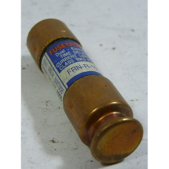 Fusetron FRN-R-10 Fusible à Retardateur Double Élément 10A 250Vac Lot de 10