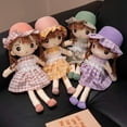 thumbnail image 4 of 1pcs Cake-Style Skirt Princess Plush Toy Dolls，Stuffed Toys for Couch, Living Room, Home Decor，Holiday Gifts, Friend Gifts，13.7 Inch (Pink), 4 of 5