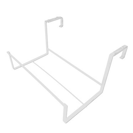 White Flower Boxes - Sun Joe Deco Joe Adjustable Flower Box Holder, White