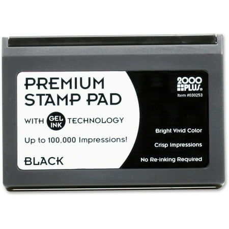 UPC: 0039956302531 | COSCO 2000 Plus Replacement Ink Pad – 1 Each – 2.8 Width x 4.3 Length – Black Ink