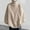Beige, variant on Zynviq Soft Sweater for Men Plus Size Pullover Solid Thicken Turtleneck Long Sleeve Sweaters Shirts for Men,L