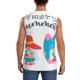 thumbnail image 4 of Balery Gnomes Summer Camisetas sin mangas para hombre, absorbe la humedad y protege contra el mal olor.-Large, 4 of 7