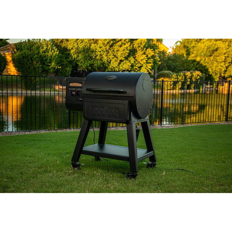 Louisiana Grills Black Label Series 800 Wood Pellet Grill with WiFi Bluetooth Technology Walmart