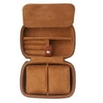 thumbnail image 1 of Caja de almacenamiento de relojes Yuyangstore elegante marrón Estuche de Viaje, 1 of 8