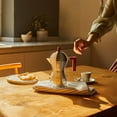 thumbnail image 5 of Alessi Pulcina 3-cup Espresso Stovetop Coffee Maker , Red, 5 of 6